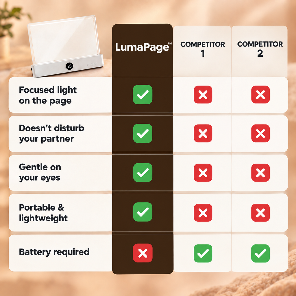 LumaPage™ LED Book Light