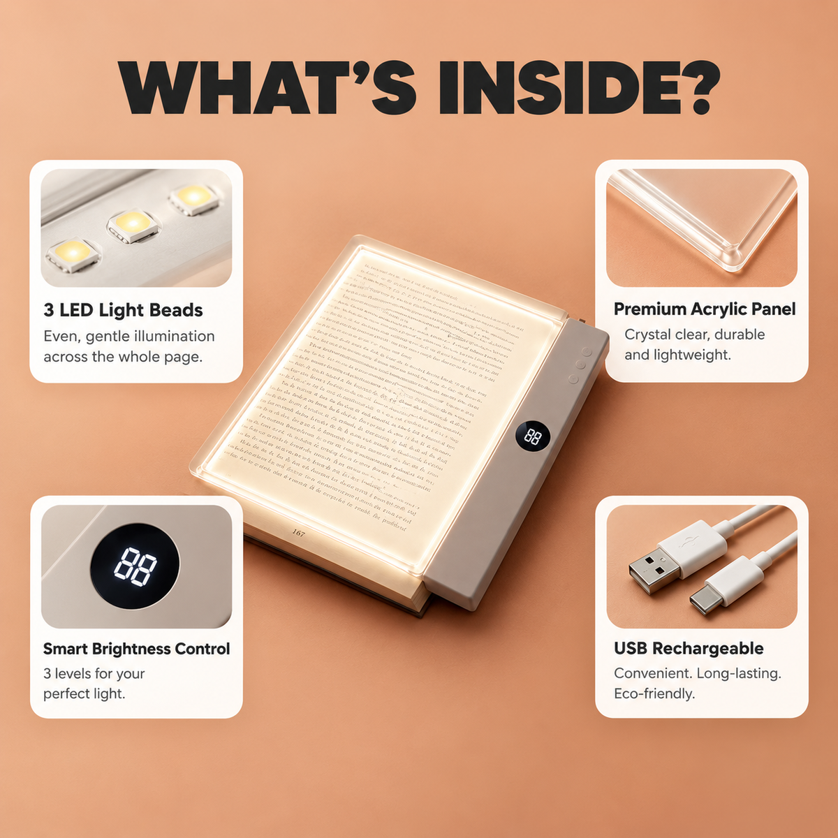 LumaPage™ LED Book Light
